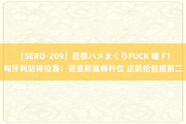 【SERO-209】巨根ハメまくりFUCK 瞳 F1匈牙利站排位赛：诺里斯赢得杆位 迈凯伦包揽前二