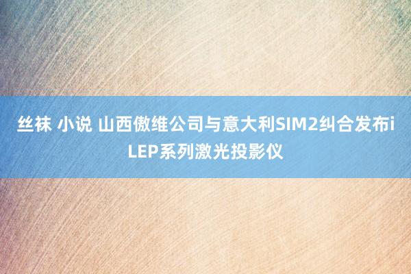 丝袜 小说 山西傲维公司与意大利SIM2纠合发布iLEP系列激光投影仪